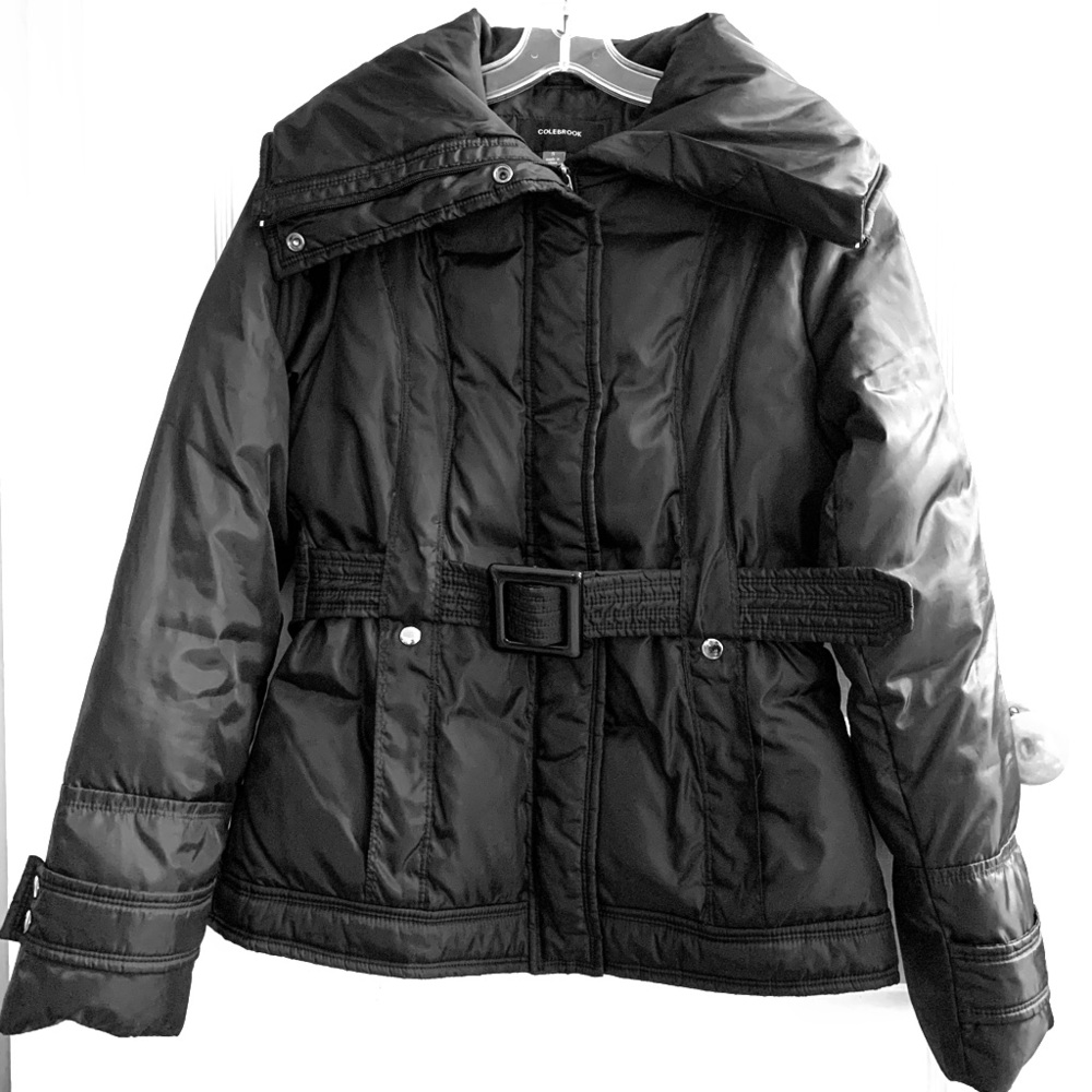 Colebrook Black Down Coat